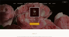 Desktop Screenshot of flowerattitude.be